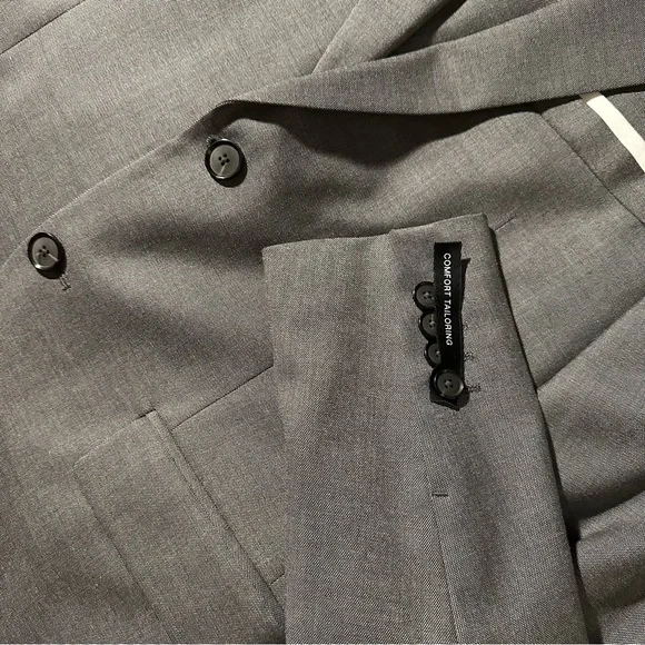 NWOT Zara Mens Grey Suit Set